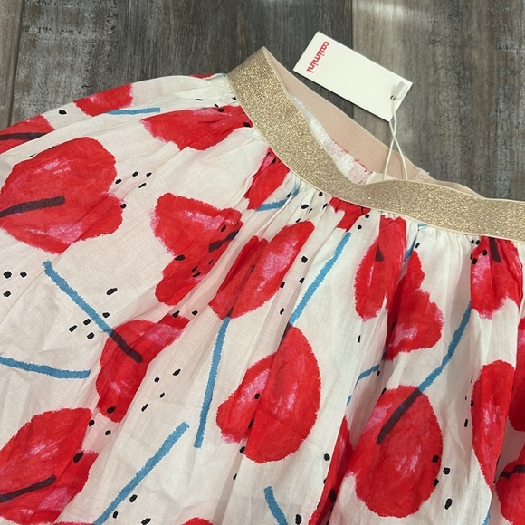 Catimini Heart Skirt size 10 NEW - Picture 4 of 6